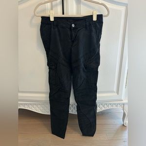 Genetic Denim Dark Grey Cargo Jean Pants